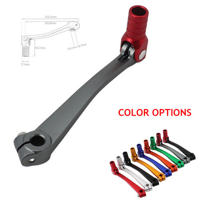 Pârghie de schimbare a vitezelor pliabile din aluminiu CNC pentru motocicletă pentru Kayo Apollo Bosuer 110/125/140/150/160/250cc Dirt Bike Pit Bike