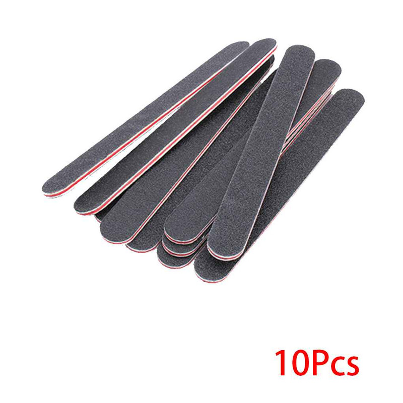 10 buc set Nail Art Sanding Buffer Hârtie șmirghel Pilă pentru lustruire unghii Manichiură Pedichiură Unelte pentru unghii