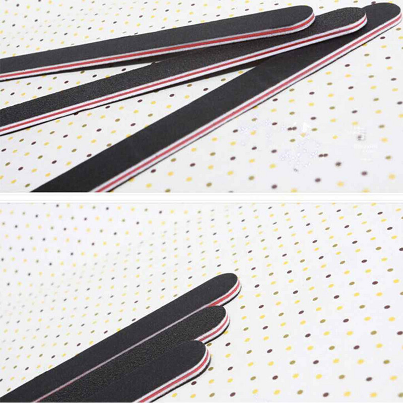 10 buc set Nail Art Sanding Buffer Hârtie șmirghel Pilă pentru lustruire unghii Manichiură Pedichiură Unelte pentru unghii