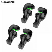 ALWAYSME Pachet de 4 bucăți cârlige pentru tetieră pentru scaune auto pentru scaunele din spate