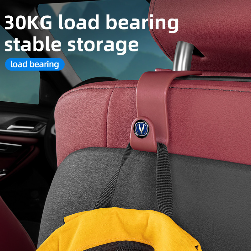 Kuka za naslon za glavu autosjedalice za Ford Focus Fusion Transit Fiesta Mondeo Explorer Ranger Kuga Smax Auto Vješalica za organizatore stražnjih sjedala