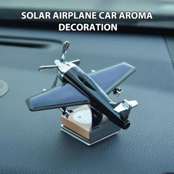 Solar Aircraft Decoration Creative Car Αποσμητικό Μίνι Αυτοκινήτου Άρωμα Αποσμητικό Αέρα Άρωμα Στολίδι Αεροπλάνου αυτοκινήτου