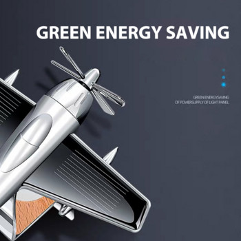 Solar Aircraft Decoration Creative Car Αποσμητικό Μίνι Αυτοκινήτου Άρωμα Αποσμητικό Αέρα Άρωμα Στολίδι Αεροπλάνου αυτοκινήτου