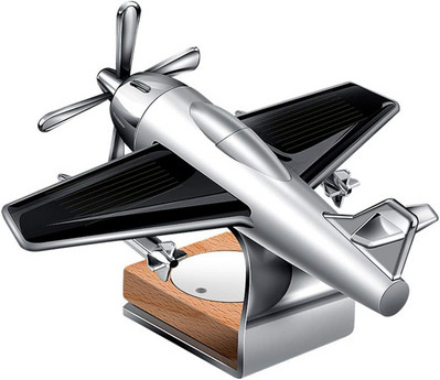 „Solar Cessna“ orlaivis su kvapais automobilių oro gaivikliais papuošalais Saulės energija „Rotate“ aromaterapijos dekoru automobilių biuro namams