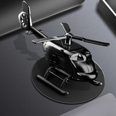 Autós légfrissítő Solar Illat Diffúzor Autóbelső Kiegészítők Helikopter Forgó Penge Szilárd aromaterápiás Dekoráció