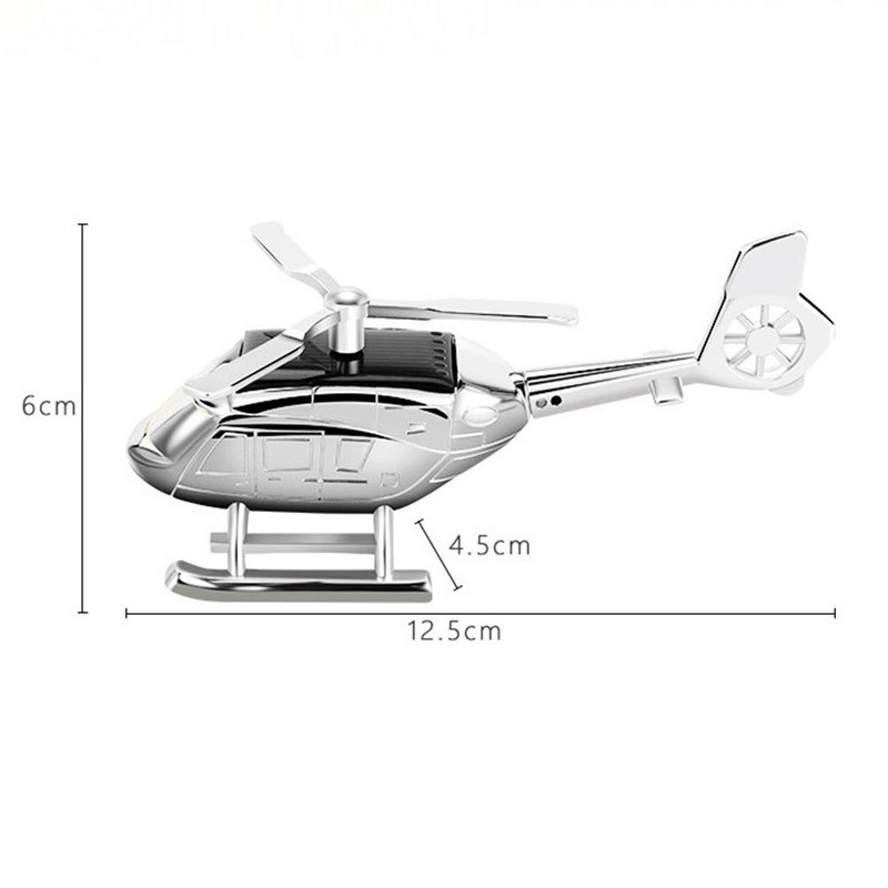 Autós légfrissítő Solar Illat Diffúzor Autóbelső Kiegészítők Helikopter Forgó Penge Szilárd aromaterápiás Dekoráció