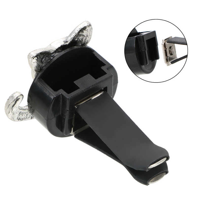 Aerisire pentru mașină Parfum Priză automată Odorizant pentru mașină Difuzor de aromă Aparat de aer condiționat Clip de podoabă Diamant Pisici Modelare