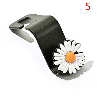 1 buc. cârlig creativ pentru mașină, cu desene animate, drăguț pentru scaunul din spate, cârlig pentru agățat pentru interiorul auto, cârlige pentru suport pentru depozitare