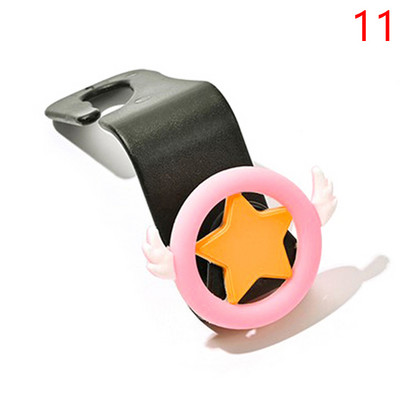 1 buc. cârlig creativ pentru mașină, cu desene animate, drăguț pentru scaunul din spate, cârlig pentru agățat pentru interiorul auto, cârlige pentru suport pentru depozitare