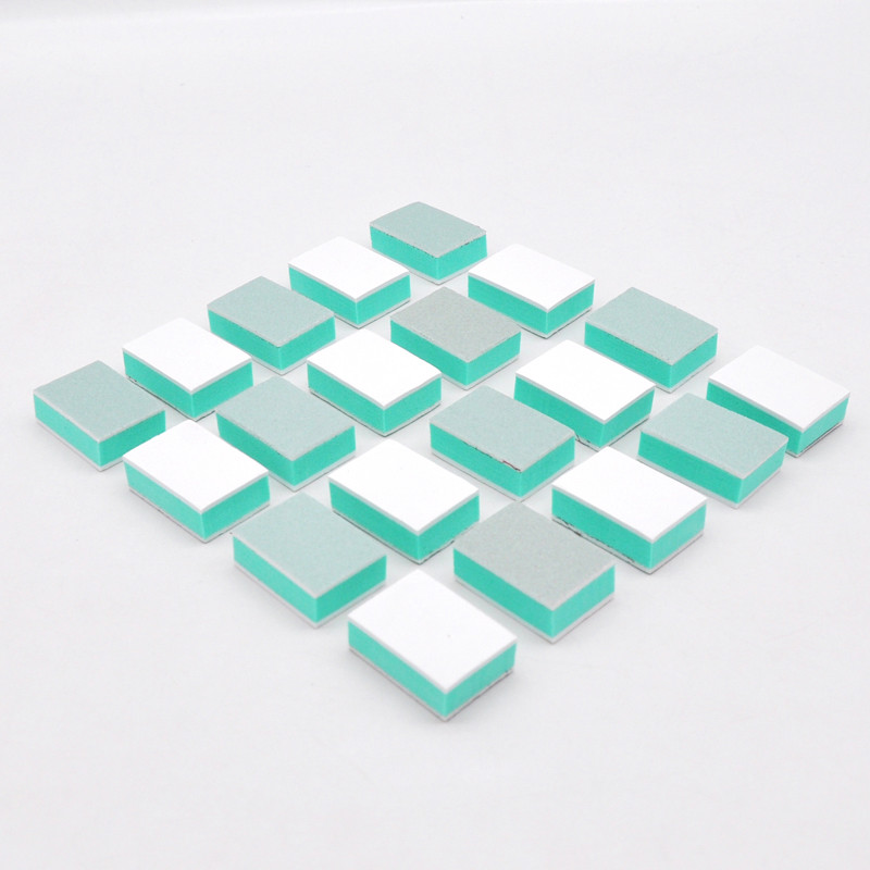 50 buc./pungă pentru pile tampon pentru unghii, instrument pentru arta unghiilor, cu două fețe, gel UV de lustruit, mini lustruire, salon, pedichiură, manichiură