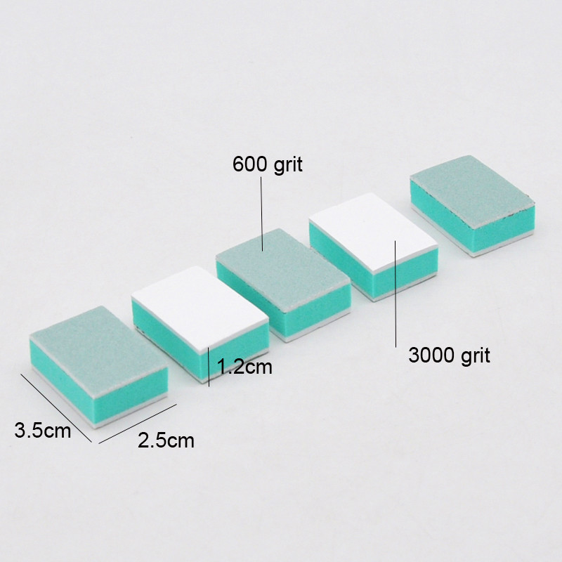 50 buc./pungă pentru pile tampon pentru unghii, instrument pentru arta unghiilor, cu două fețe, gel UV de lustruit, mini lustruire, salon, pedichiură, manichiură