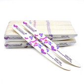 20 buc/lot Pilă de unghii din lemn pentru șlefuit pentru manichiură Lac de unghii Fluture cu două fețe Accesoriu profesional lavabil pentru lustruirea unghiilor