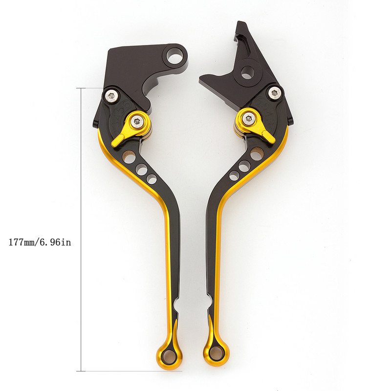 Mânere de pârghie de ambreiaj de frână pentru motocicleta din aluminiu CNC 177mm pentru Suzuki Boulevard M109R M109 2006 - 2014 2013 2012 2011 2010 2009