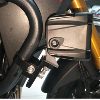 1PC Скоба за монтиране на скоба за фарове на мотоциклет Фиксирани държачи на лампи Регулируема скоба за скоба за 38 mm-60 mm скоба за монтиране на прожектори