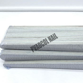 25 τμχ/συσκευασία Επαγγελματική λείανση για μανικιούρ Nail Art File Droplet Grey Polish Sandpaper 100/180 180/240 Natural Nails Buffer Block