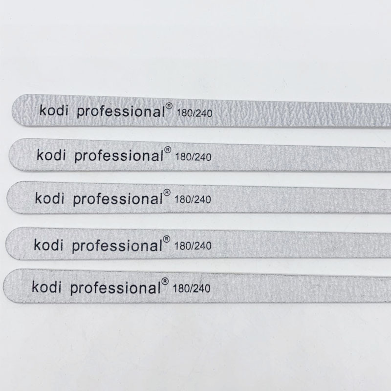 25 kom/pak. Profesionalna brusna turpija za manikuru Nail Art turpija Sivi lak brusni papir 100/180 180/240 Prirodni nokti pufer blok