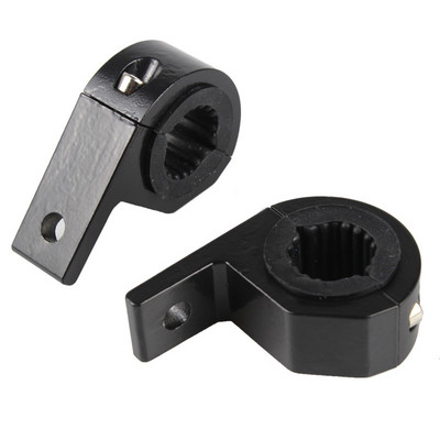 2 bucăți cleme faruri LED pentru motociclete Suporturi Kit de montare cleme pentru tuburi pentru proiectoare pentru motociclete Montare pentru faruri de ceață Accesorii pentru moto