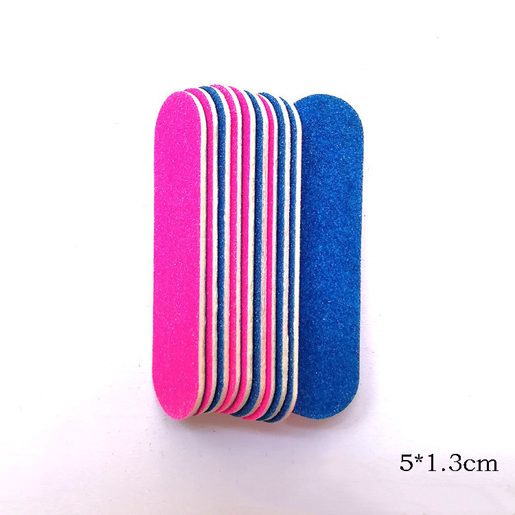 50/100 buc Mini pilă de unghii cu două fețe Accesorii de unică folosință pentru echipamente pentru unghii Pile tampon Unelte pentru manichiură Salon