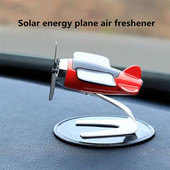 Accesorii noi creative pentru interiorul mașinii Model de avion solar Odorizant de decorare a consolei centrale