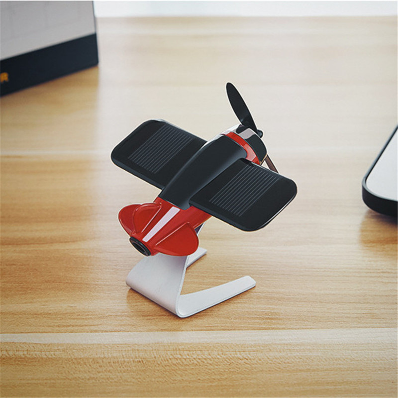 Accesorii noi creative pentru interiorul mașinii Model de avion solar Odorizant de decorare a consolei centrale