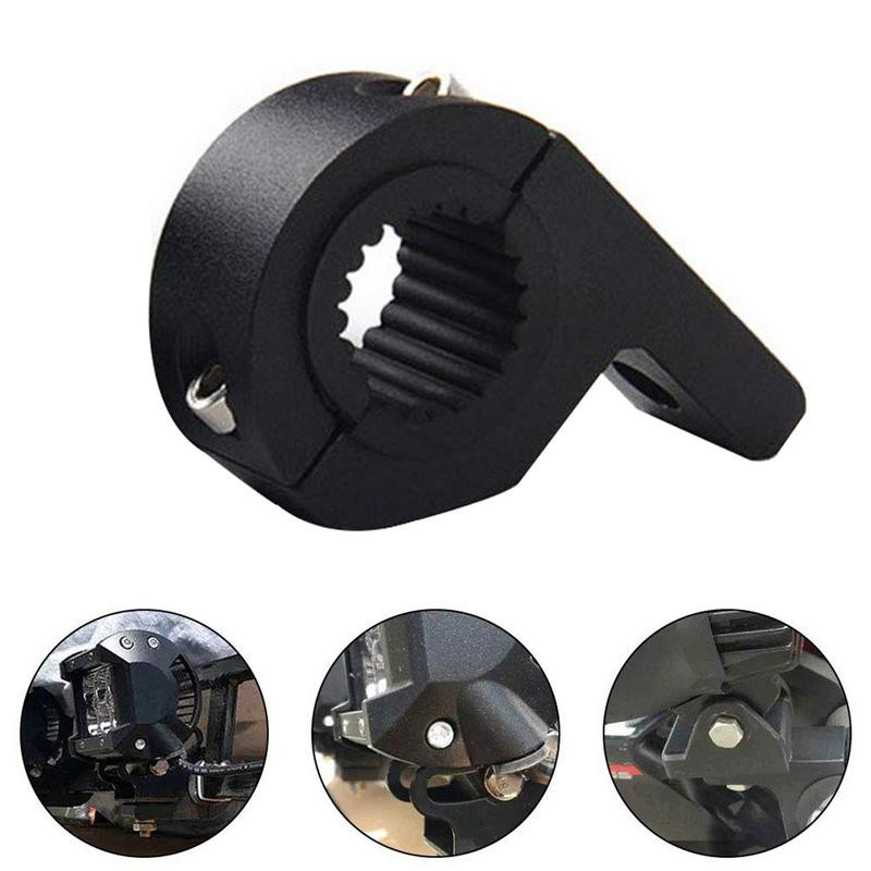 Motociklų LED priekinių žibintų juostos spaustukai, laikikliai vamzdžių spaustukų tvirtinimo rinkinys, prožektoriai arba rūko žibintų tvirtinimo motociklų priedai