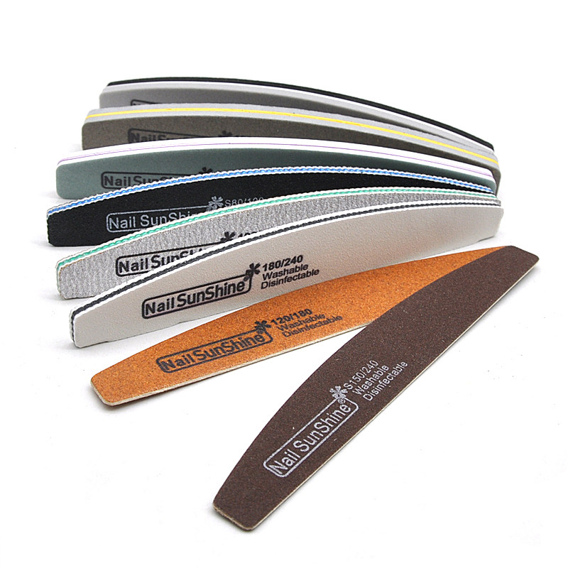 8 buc/pachet pile profesionale de unghii lime a ongle 80/100//150/180/240/1000 set de lacuri de unghii limas set de instrumente pentru manichiura