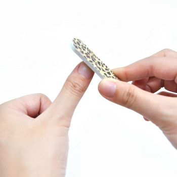 Νεότερο 50 τμχ/παρτίδα Λίμα νυχιών Block Mini Nail Buffer εκτύπωση διπλής όψης Φορητή λίμα για μανικιούρ πεντικιούρ Vijlen Nails γυαλόχαρτο