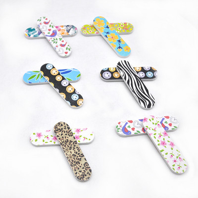 Cele mai noi 50 buc/lot pile pentru unghii bloc mini tampon pentru unghii imprimare pe două fețe portabil pedichiură manichiură Vijlen pile șmirghel pentru unghii