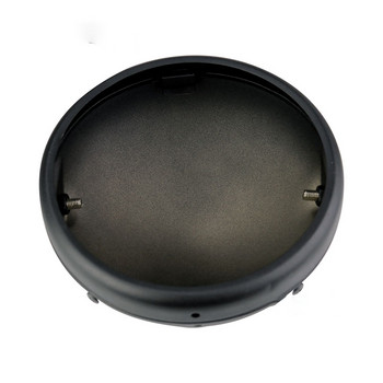 Черна кръгла кофа за монтаж на корпус за LED фарове за мотоциклет за универсален корпус на фарове