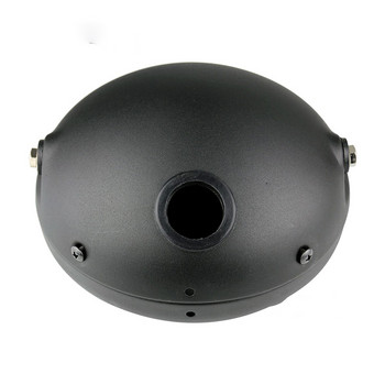 Черна кръгла кофа за монтаж на корпус за LED фарове за мотоциклет за универсален корпус на фарове