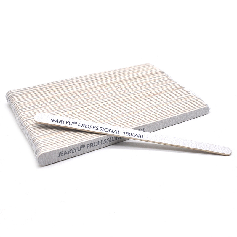 200 buc/lot profesional 100 180 240 tampon pentru pile de unghii gel acrilic lac pile de șlefuit gri Smirghel pentru manichiură instrumente pentru arta unghiilor