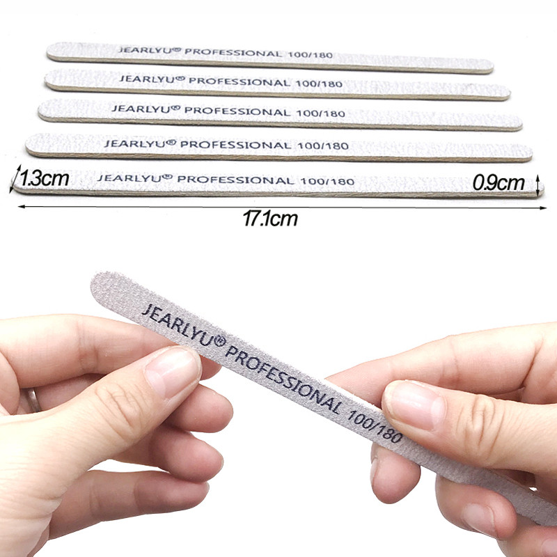 200 buc/lot profesional 100 180 240 tampon pentru pile de unghii gel acrilic lac pile de șlefuit gri Smirghel pentru manichiură instrumente pentru arta unghiilor