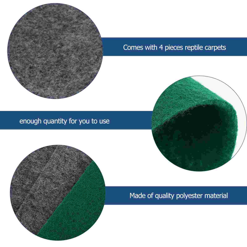Covor Covor Reptile Terariu Căptușeală Substrat Soparlă Așternut Cușcă Șarpe Gecko Broasca Testoasa Dragon Broasca Testoasa Barbosa Iepuraș