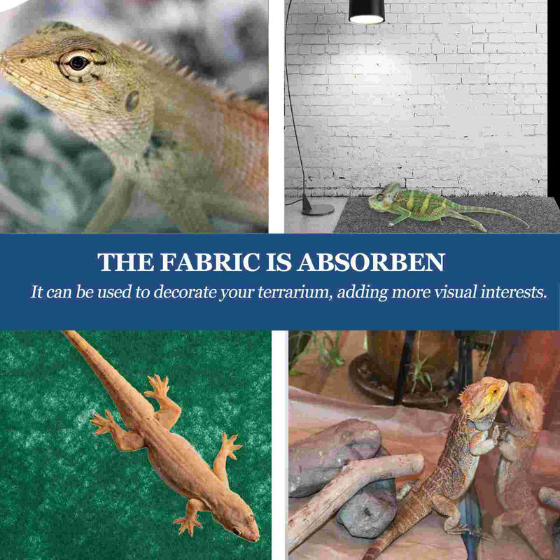 Covor Covor Reptile Terariu Căptușeală Substrat Soparlă Așternut Cușcă Șarpe Gecko Broasca Testoasa Dragon Broasca Testoasa Barbosa Iepuraș