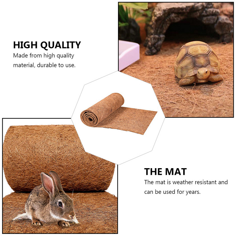 Covor pentru reptile Covor cu imprimeu leopard Covor Gecko Container Covor pentru alpinism pentru reptile Covor din nucă de cocoră Covoraș pentru reptile Căptușeală pentru rezervor pentru reptile