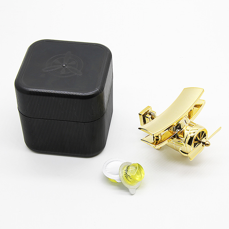 Autós légfrissítő Kreatív repülőgépmodellezés Propeller Outlet Fragrance Auto Fragrance Ornament Accesoriok