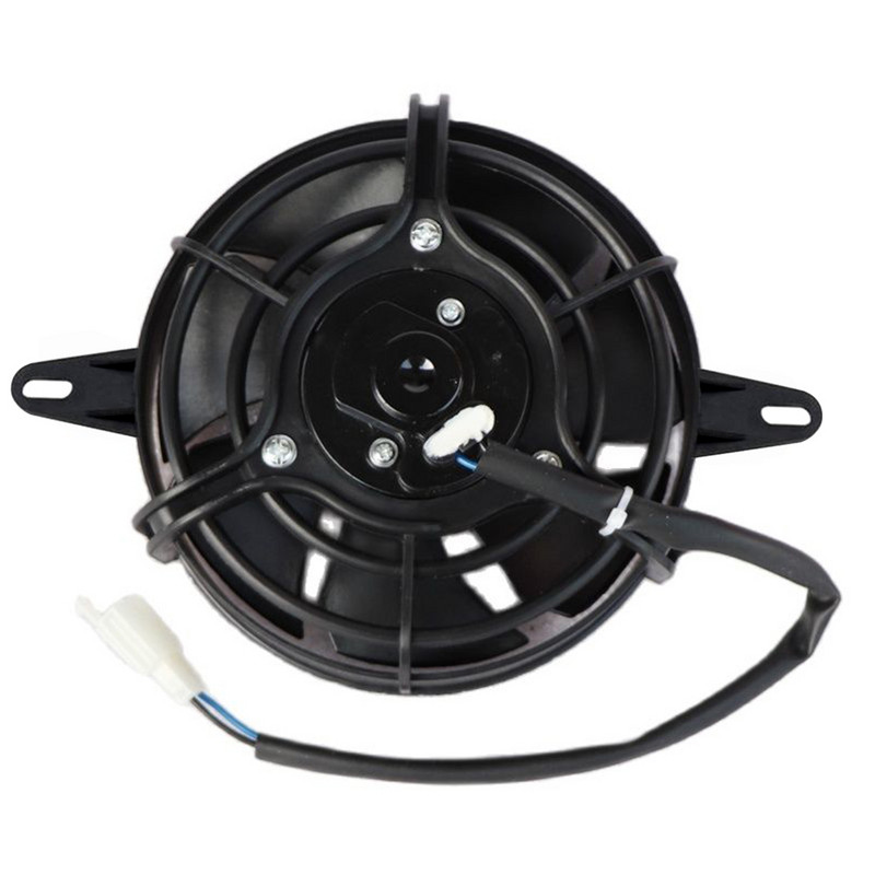 200cc 250cc motociklo aušinimo ventiliatorius 190mm Dirt Pit Bike Motociklas ATV Quad alyvos aušintuvas vandens radiatorius elektrinis 12V