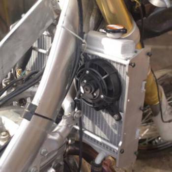 Маслен охладител Воден охладител Нов електрически вентилатор за охлаждане на радиатора за 200 250 CC китайски ATV Quad Go Kart Buggy Dirt Bike Мотоциклет