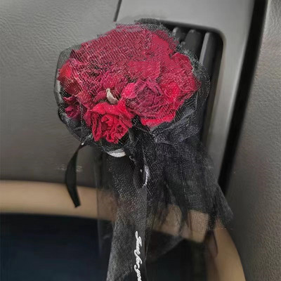 Parfum de flori uscate pentru mașină, parfum creativ pentru interiorul mașinii, aer condiționat, priză de aer, decorațiuni pentru festival, cadou bricolaj, recuzită pentru fotografiere