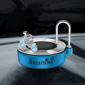 5 ml Auto Aromaterapie Energie Solară Elimina Mirosul Accesorii Mașină Retro Gramofon Record Odorizant Accesorii Interior Auto