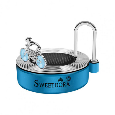 5 ml Auto Aromaterapie Energie Solară Elimina Mirosul Accesorii Mașină Retro Gramofon Record Odorizant Accesorii Interior Auto