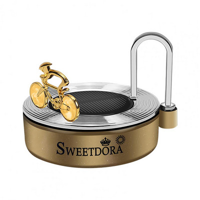 5 ml Auto Aromaterapie Energie Solară Elimina Mirosul Accesorii Mașină Retro Gramofon Record Odorizant Accesorii Interior Auto