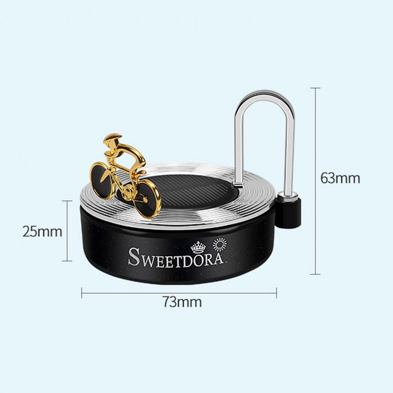 5 ml Auto Aromaterapie Energie Solară Elimina Mirosul Accesorii Mașină Retro Gramofon Record Odorizant Accesorii Interior Auto