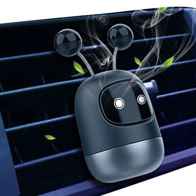Cleme de aerisire Odorizant de aromă Tablete de aromă Difuzor de mașină Odorizant drăguț pentru mașină Mini robot Odorizante de aer auto cu 3 parfum solid