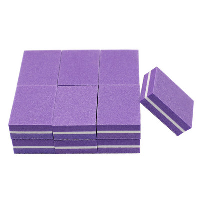 50 buc Mini Burete pentru unghii Pila pentru unghii Bloc de șlefuire Slefuit Unelte profesionale pentru unghii Pilă mică pedichiură cu două fețe Manichiură