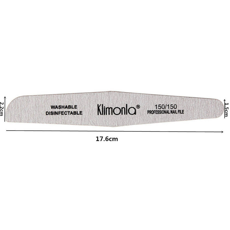 5 buc/lot pilă profesională pentru unghii cu design Half Moon Mix, 80/100/150/180/240, bloc tampon, instrumente de frumusețe, pile lavabile pentru barcă