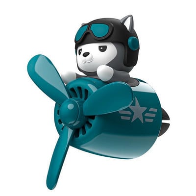 Akzz autós légtisztító Kukii Husky Popo Dada autós kiegészítők beltéri parfüm diffúzor Pilot forgó propeller kimeneti parfüm