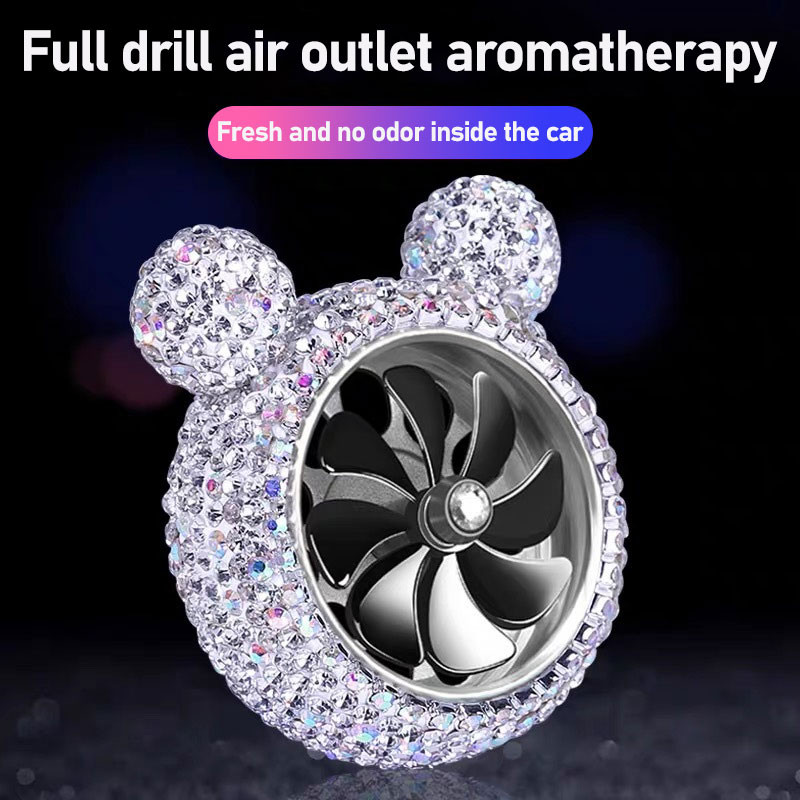 Parfum auto masina aromaterapie scaun apa drăguț ornament stras Mickey odorizant ieșire de aer