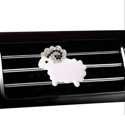 Încrustație Apă burghiu oaie odorizant mașină difuzor sticle de parfum în mașină auto aer condiționat aerisire aerisire Clip parfum