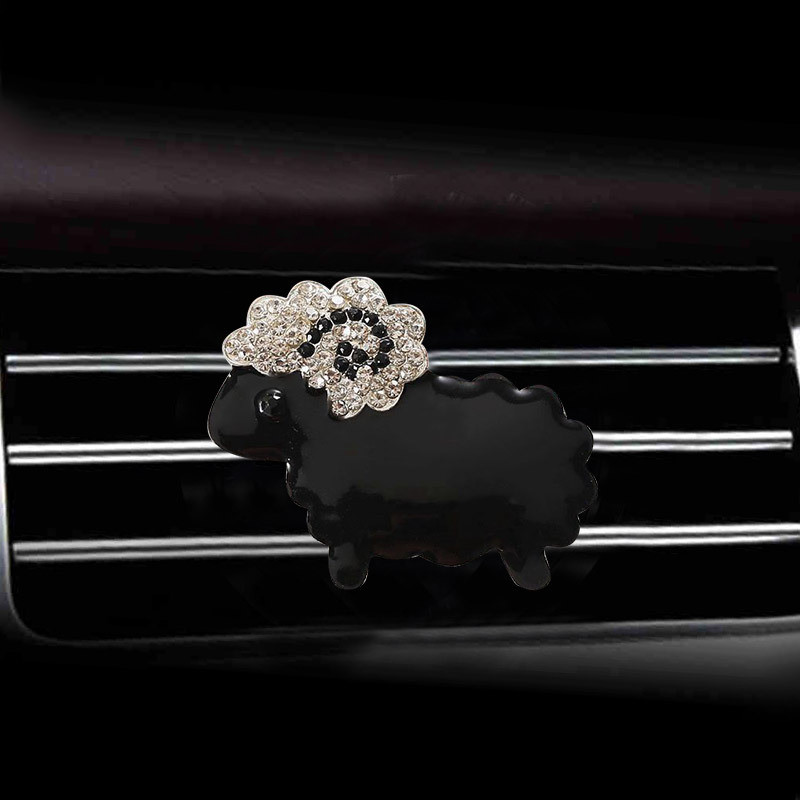 Încrustație Apă burghiu oaie odorizant mașină difuzor sticle de parfum în mașină auto aer condiționat aerisire aerisire Clip parfum